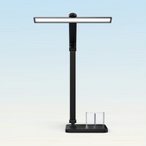 Eye-Caring Desk Lamp,USB Charging Port,5 Brightness Levels 5 Colour Modes by Touch Control